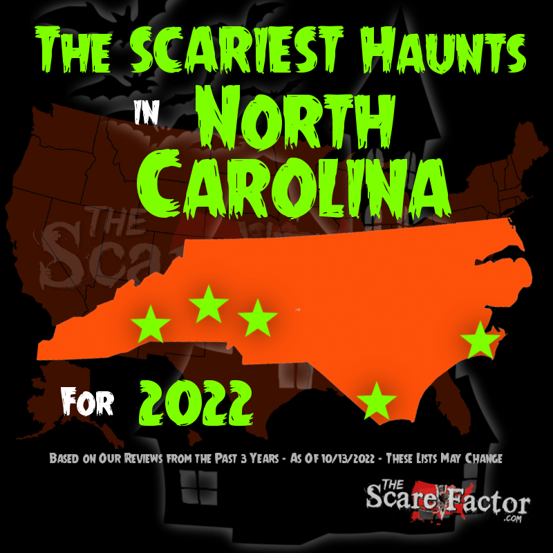 scariest haunted house near north carolina
